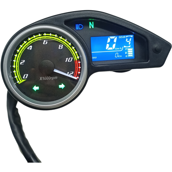 Motorcycle Tachometer LCD Digital Odometer XR150 XR-150L XL150 CG150 GY200 Speedometer Offroad Spare Parts