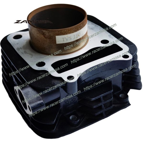 TVS RTR 180 Engine Spare Parts Motorcycle Cylinder Block APACHE RTR180 Cylinder Kits
