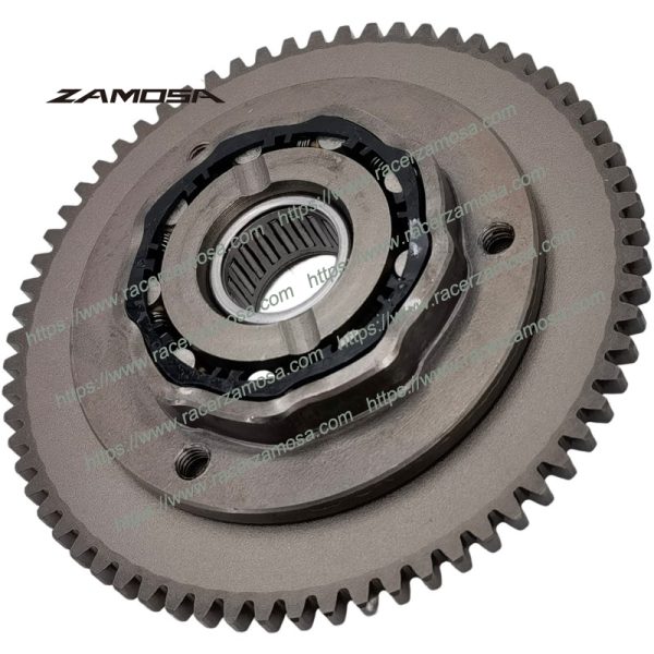 TVS HLX100 Starter Clutch Assembly TVS HLX 100 Engine Spare Parts One Way Bearing Gear Clutch Assy