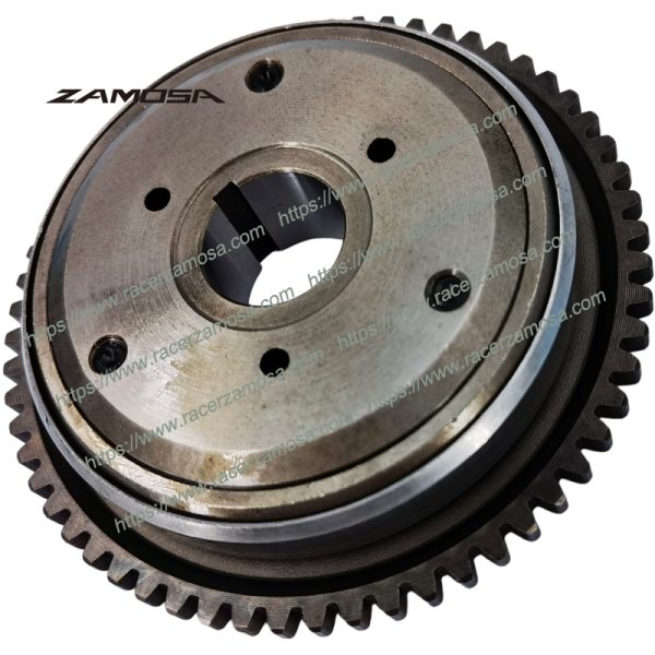 Starter Clutch Assembly for GY6 150 Engine Spare Parts GY6-150 16beads 150cc One Way Bearing Gear Clutch Assy